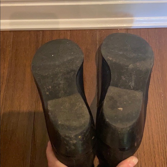 Splendid Black Leather Booties Size 7 - Picture 8 of 11